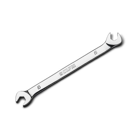 CAPRI TOOLS 6mm Angle Open End Wrench, 30Deg and 60Deg Angles, Metric CP11906